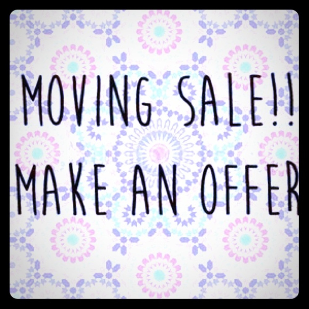 All reasonable offers accepted!